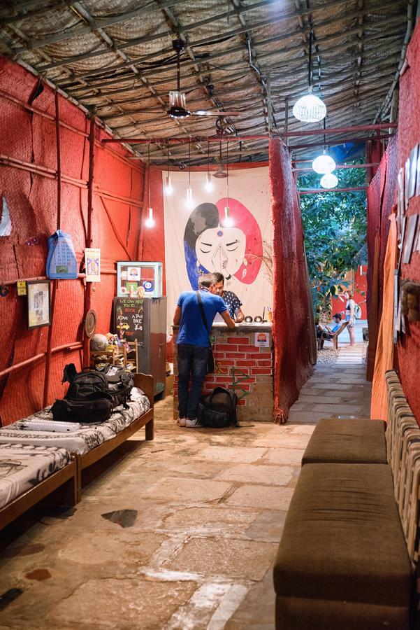 Bricks And Bamboo Hostel Anjuna Dış mekan fotoğraf